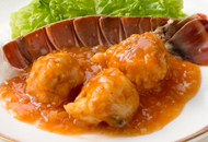 魚料理-ロブスターチリソース