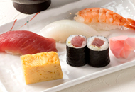 食事-にぎり寿司赤出汁
